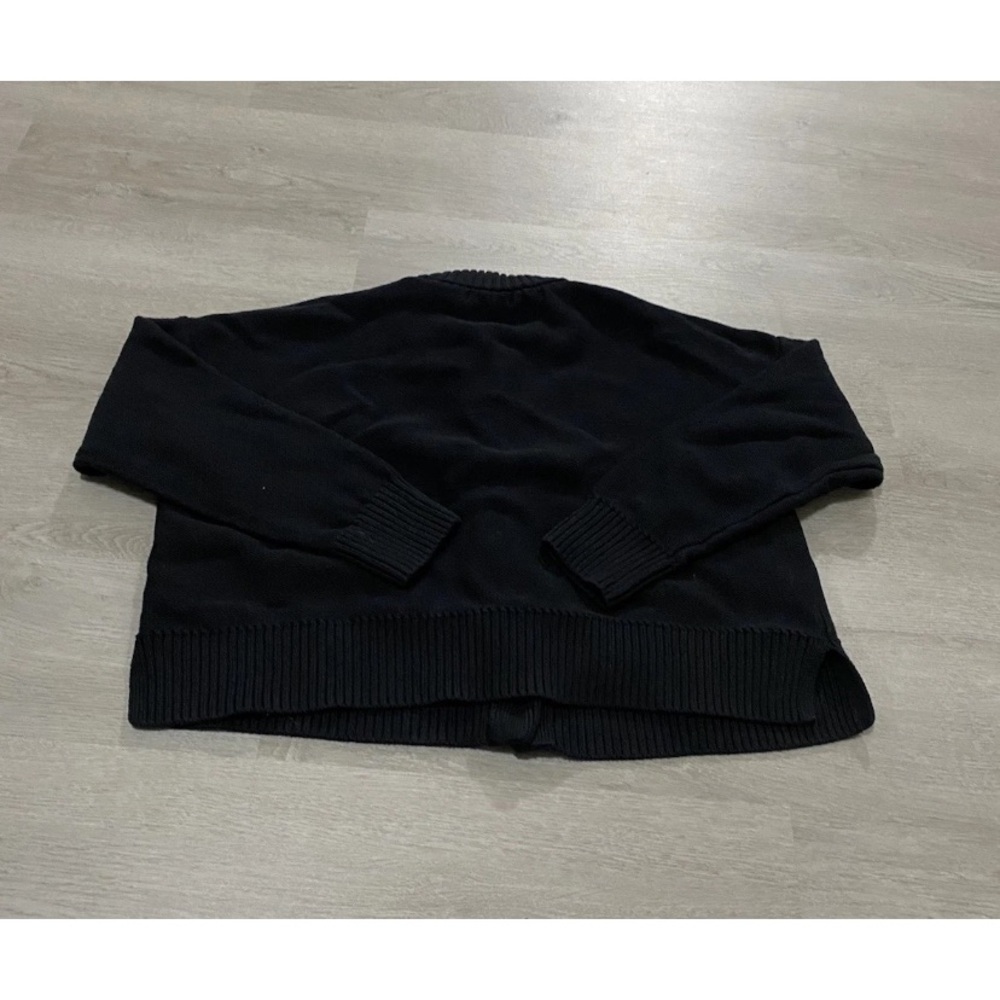 Quince 100% Organic Cotton Button Cropped Cardigan Small - Picture 4 of 8
